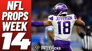 NFL WEEK 14 Best Player Prop Bets 12/11/22 on PRIZEPICKS | NFL Props Best Bets & Picks Today