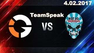 Cмотреть игру WGL с тимспиком  команд Not So Serious vs IMPACT Gaming (Teamspeak) 4.02.2017