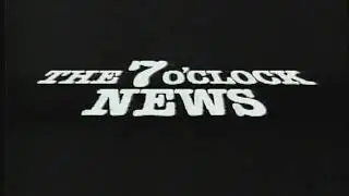 KRIV - The 7 O'Clock News promo, 5/1986