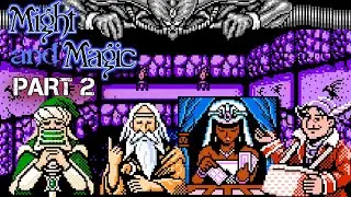 Might And Magic: Secret of the Inner Sanctum (NES) - part 2 (live-stream)
