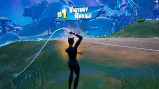 Женщина-кошка + Коготь-захват в одиночной игре Fortnite (костюм из комиксов) #EpicPartner