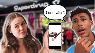 Boy Tries to Guess Girls Makeup Products (Hilarious!!)