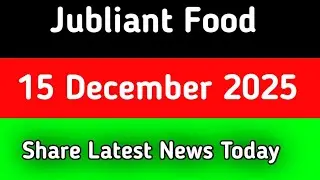Jubilant food share latest news || jubilant share price today