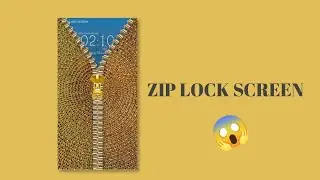 How to use Gold lock Screen App