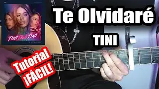 Te olvidaré - TINI - Tutorial FÁCIL