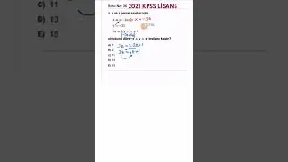 2021 KPSS LİSANS &Ccedil;IKMIŞ SORULAR 36.soru