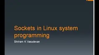Sockets in Linux System Programming