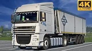 4K | ETS2 1.44 | Promods | DAF XF105 | Piotrk&oacute;w Trybunalski 🇵🇱 󠁧󠁢󠁳󠁣 - Uzhhorod 🇺🇦