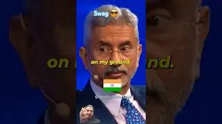 #foreignaffairs #foreignpolicy #diplomacy #swag #jaishankar #bold #straightforward #india #Europe EU