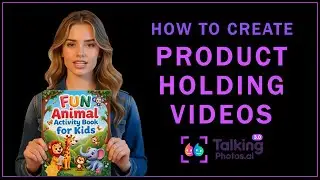 How to Create Product Holding Videos in TalkingPhotos AI