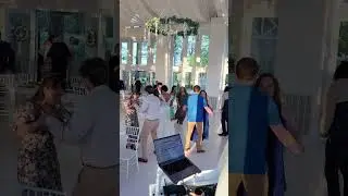 Kicking off the wedding reception with great openers to set the mood. 🪩💃🏻 #wedding #alabama #dj