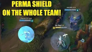 PERMA SHIELD ON THE WHOLE TEAM!! Full AP JANNA - URF! [ League of Legends ]