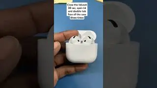How to Reset Airpods 4 | Airpods 4 hard reset | #airpods4