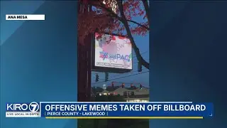 LED billboard in Lakewood displays bizarre political memes, police blame hack