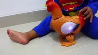 AYAM BERTELOR - MAINAN  Anak | Hen toys Keep laying eggs while walking | animals toys for kids
