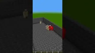 1 0  I R O N  VS  1 W A R D E N #minecraft #shorts