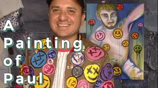 My Painting of Paul Inspired by KAWS Explained | Love Your Body