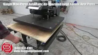 Knight Maxi Press Automatic Air-Operated Large Format 42 x 32 Heat Press