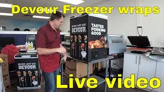How to Wrap a Chest Freezer -  Full Service Package RM wraps