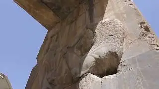 Persian ruin in Persepolis, Iran