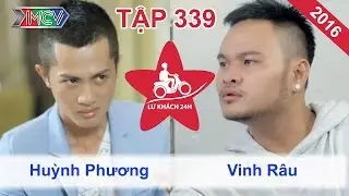 Vinh Râu - Huỳnh Phương vừa ăn mít vừa tìm chỗ trọ lúc nửa đêm | LỮ KHÁCH 24h | Tập 339 | 11/09/2016