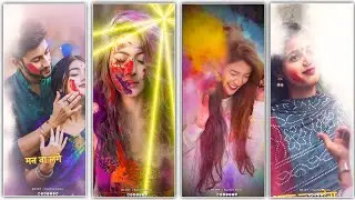 Alight Motion Trending Status Video | Rajsthani Holi Status Video Editing | Holi Status  Editing