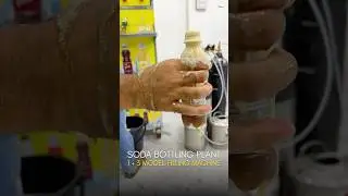 soda bottling plant #sodamachine
