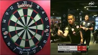 9 darts in Asia again.
