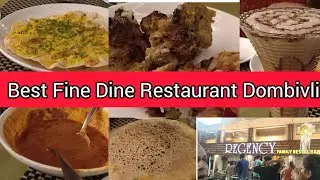 Best Fine Dine Restaurant / Nonveg Lovers / Hotel Regency Resto bar Dombivli /Anagha'sVlogs
