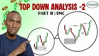 Complete Top-Down Analysis For Beginner | Smart Money Concept (SMC) Hausa | Part 18