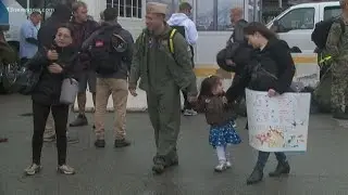 Hospital ship USNS Comfort back home from 5-month deployment