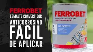 Tutorial como pintar metales con Ferrobet Duo Express para Metales