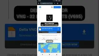 DELTA VNG - PARA 32 BITS & 64 BITS (v2.695) [PARA ANDROID] [2025] #roblox #mediafıre #shorts