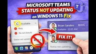 Статус в Microsoft Teams не обновляется: как это исправить.