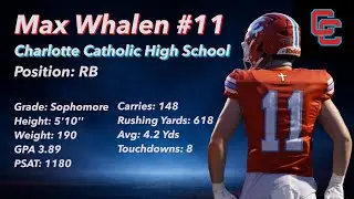 Max Whalen 2025 Football Highlights (Class 2028)