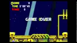 Sonic GAME OVER YEAH