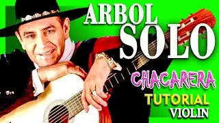 Aprende a TOCAR ARBOL SOLO chacarera TUTORIAL y PARTITURA VIOLIN
