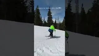 Do you miss being on the mountain? #winter #skiing #kids #grom