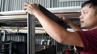 Làm cửa đi nhôm Việt Pháp hệ 4400. Kĩ thuật xuyên Việt...