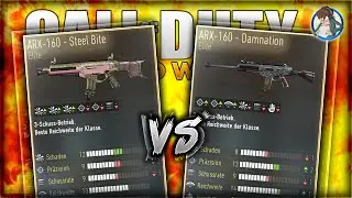 Advanced Warfare: ARX-160 STEELBITE vs ARX-160 DAMNATION! Elite Weapon Faceoff (COD AW Elite)