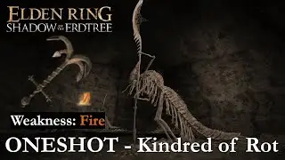 ELDEN RING - ONESHOT All Bosses (3/207): Kindred of Rot