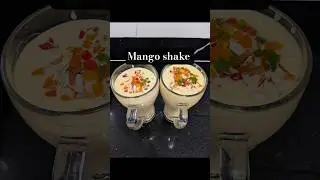 Healthy Mango Shake with Dates | No Sugar Summer Drink 🍹 | #drink #mango #shake #nosugar #summer