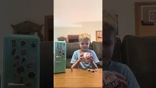 Opening 2 Mini Brand Fill the Fridge Balls from two of my aunts and uncles