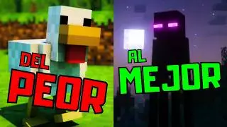 Los 34 MOBS PACÍFICOS de Minecraft del PEOR al MEJOR