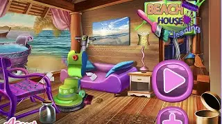 Beach House Cleaning Game Walkthrough Review #games #gameplay #gameplaywalkthrough #cleaning #beach