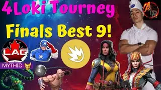VS AndrewTheRuff! 4Loki Tournament Finals!  Battlegrounds! Unstoppable Meta! Best of 9! - MCOC