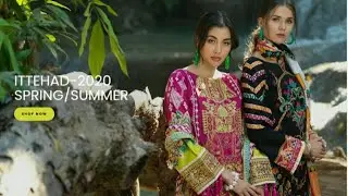 Ittehad new collection for spring/summer 2020/best and khobsoorat design
