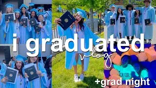 I GRADUATED HIGH SCHOOL day in the life vlog 2024