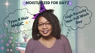 This Wash N Go Stayed Moisturized for DAAAAAAAYZ