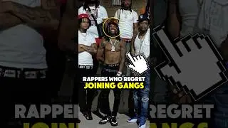 Rappers Who Regret Joining Gangs 😭